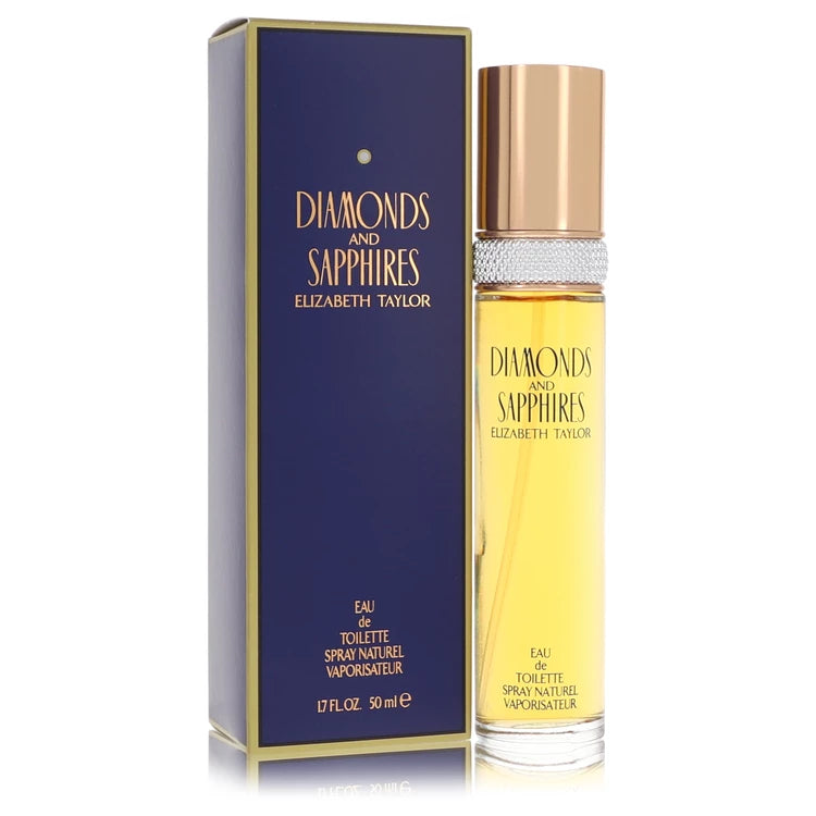 Diamonds & Sapphires Perfume By ELIZABETH TAYLOR FOR WOMEN Eau De Toilette Spray - Fragrances Varietys