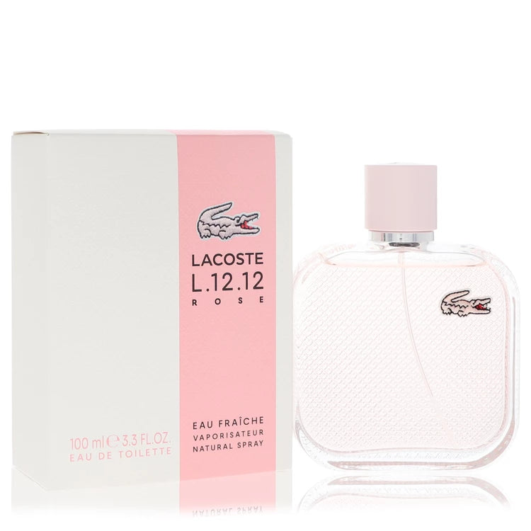 Lacoste Eau De Lacoste L.12.12 Rose Eau Fraiche Perfume By LACOSTE FOR WOMEN Eau De Toilette Spray - Fragrances Varietys