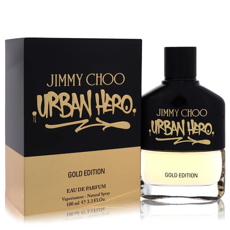 Jimmy Choo Urban Hero Gold Edition Eau De Parfum Spray MEN - Fragrances Varietys