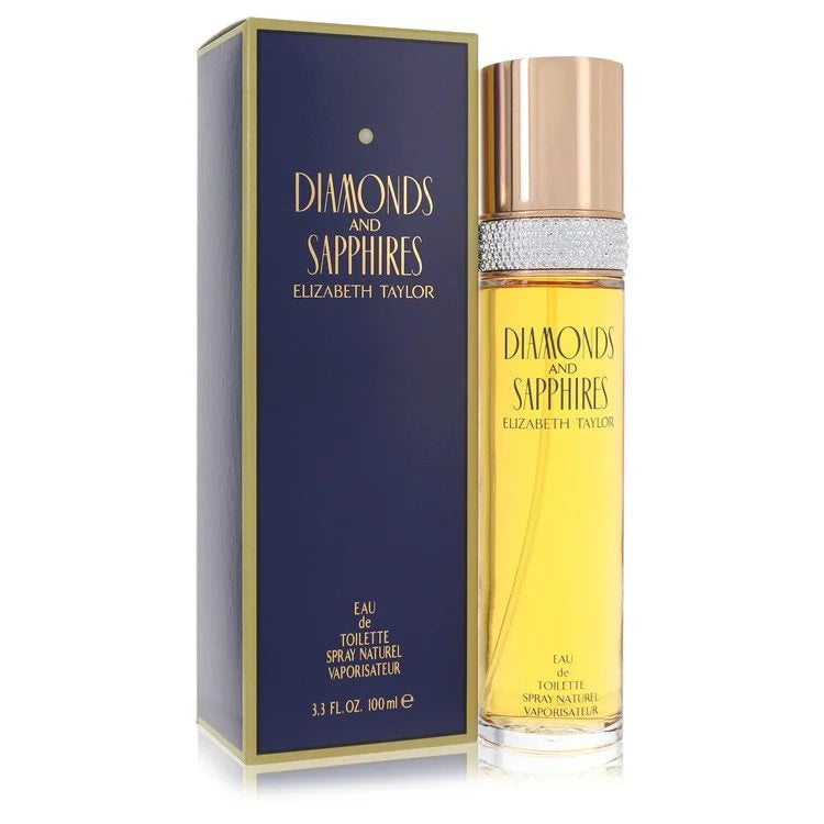 Diamonds & Sapphires Perfume By ELIZABETH TAYLOR FOR WOMEN Eau De Toilette Spray - Fragrances Varietys