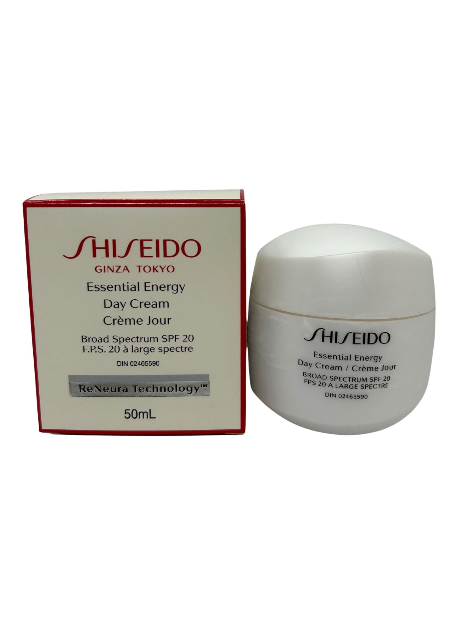 SHISEIDO Essential Energy Day Cream Broad Spectrum SPF 20 50 ml 1.7 fl oz - Fragrances Varietys