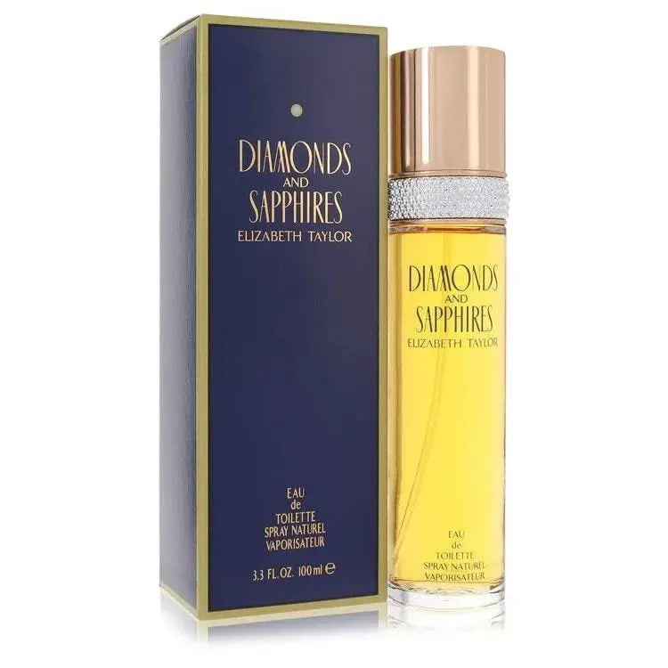Fragrances Varietys Toilette 3.4 oz Elizabeth Tailor Diamonds & Sapphires Eau De Toilette Spray